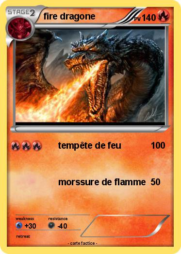 Pokemon fire dragone