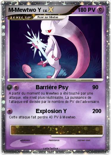 Pokemon M-Mewtwo Y