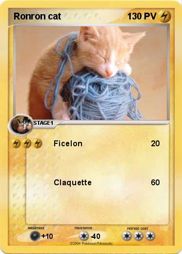 Pokemon Ronron cat
