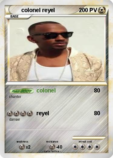 Pokemon colonel reyel