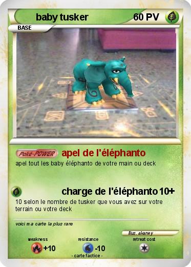 Pokemon baby tusker