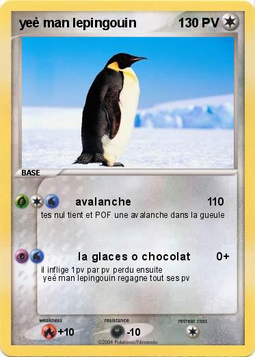 Pokemon yeè man lepingouin