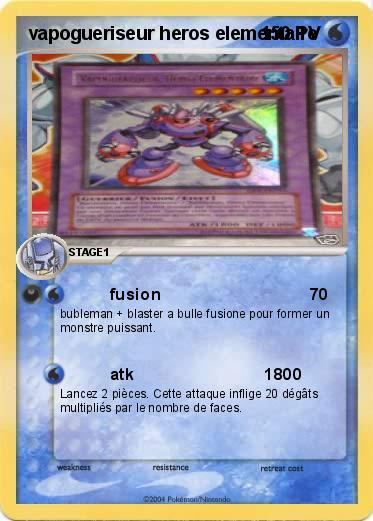 Pokemon vapogueriseur heros elementaire