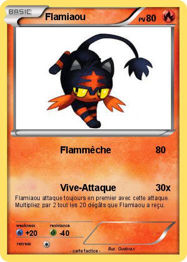 Pokemon Flamiaou