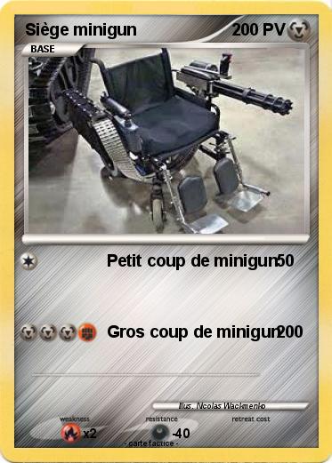 Pokemon Siège minigun