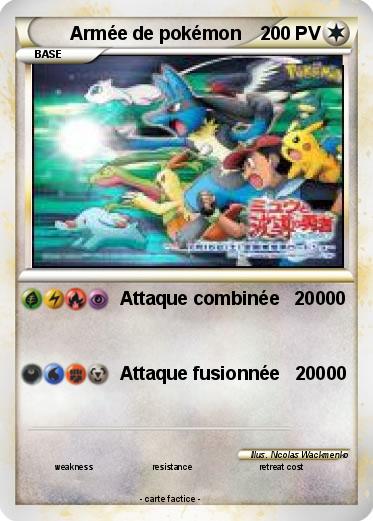 Pokemon Armée de pokémon