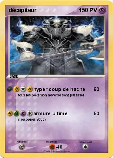 Pokemon décapiteur
