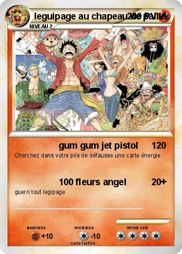 Pokemon leguipage au chapeau de paille