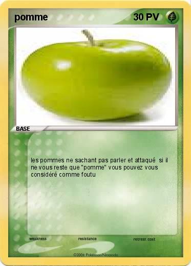 Pokemon pomme