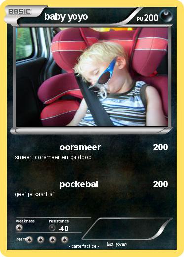 Pokemon baby yoyo