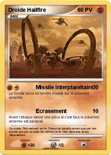 Pokemon Droide Hailfire