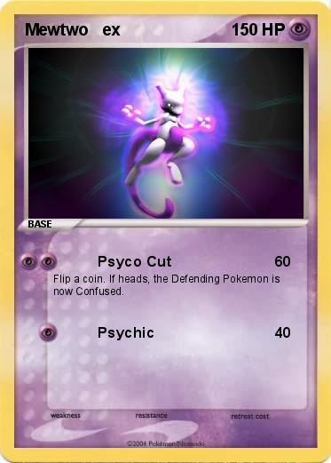 Pokemon Mewtwo   ex