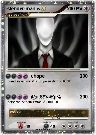 Pokemon slender-man