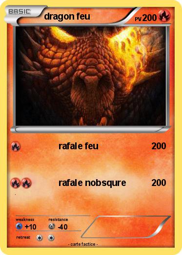 Pokemon dragon feu