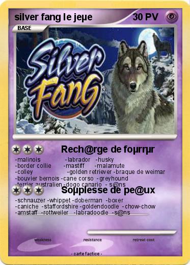 Pokemon silver fang le jeµe