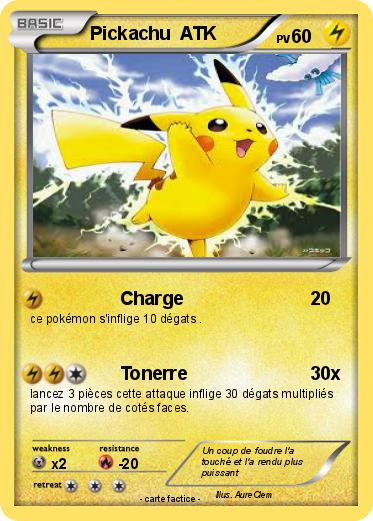 Pokemon Pickachu  ATK