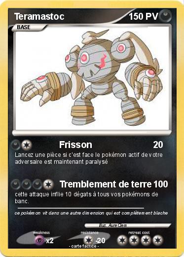 Pokemon Teramastoc