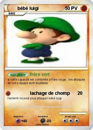 Pokemon bébé luigi