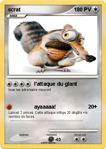 Pokemon scrat