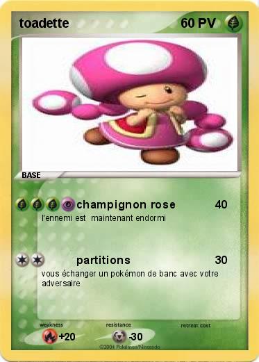 Pokemon toadette