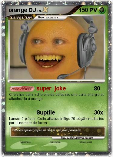 Pokemon orange DJ