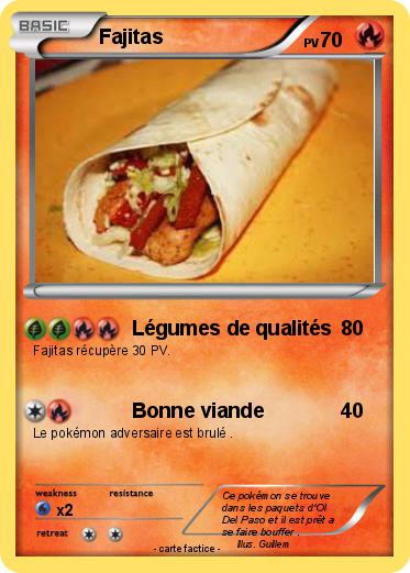 Pokemon Fajitas