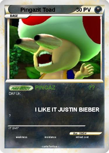 Pokemon Pingazit Toad