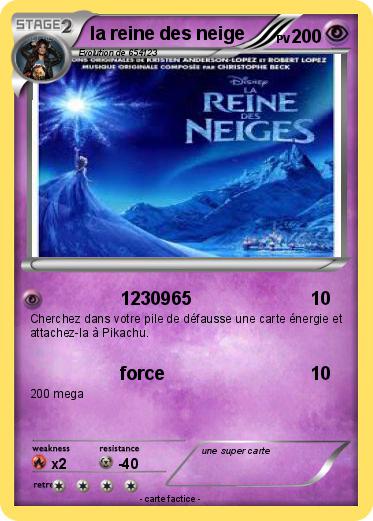 Pokemon la reine des neige