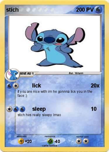 Pokemon stich