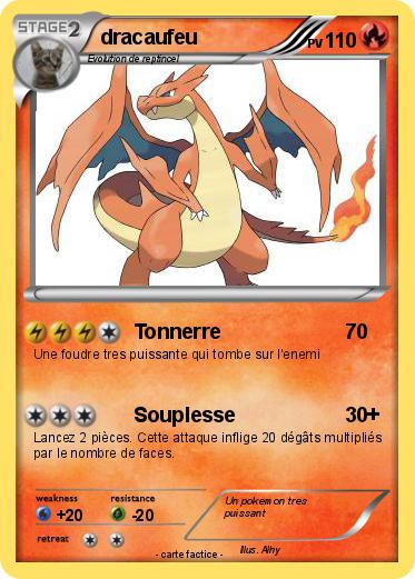 Pokemon dracaufeu