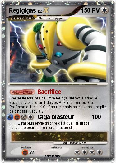 Pokemon Regigigas