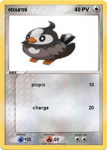 Pokemon etourmi