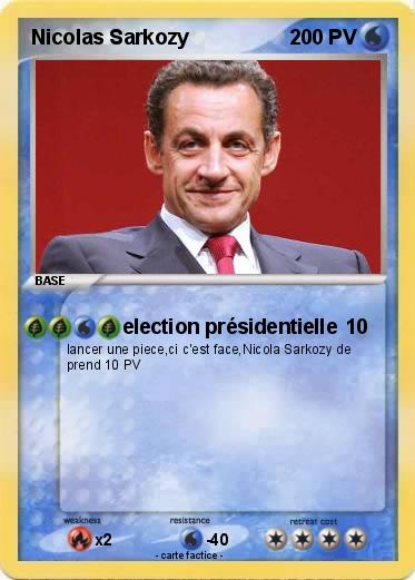 Pokemon Nicolas Sarkozy
