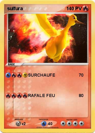 Pokemon sulfura