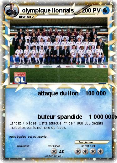 Pokemon olympique lionnais