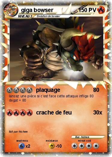 Pokemon giga bowser