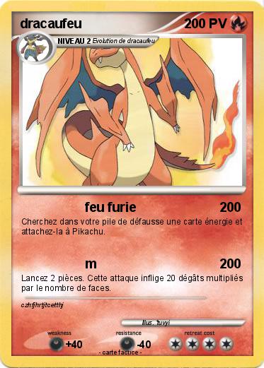 Pokemon dracaufeu