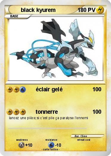 Pokemon black kyurem