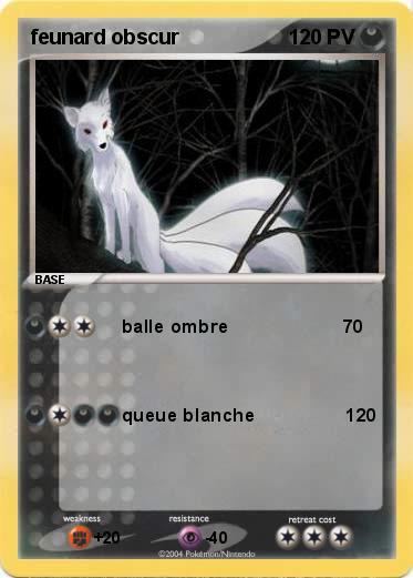 Pokemon feunard obscur