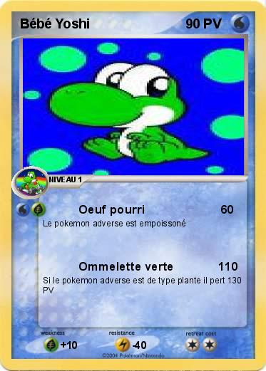 Pokemon Bébé Yoshi