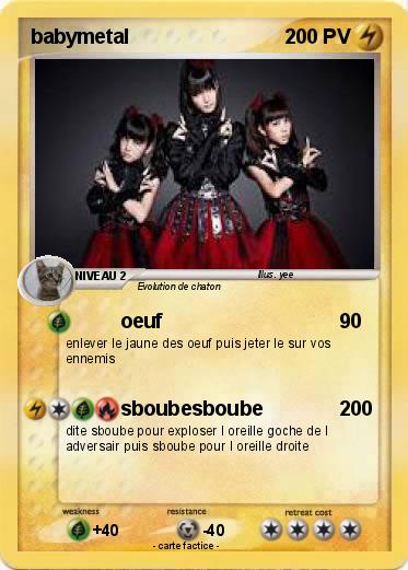Pokemon babymetal