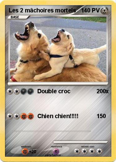 Pokemon Les 2 mâchoires mortels