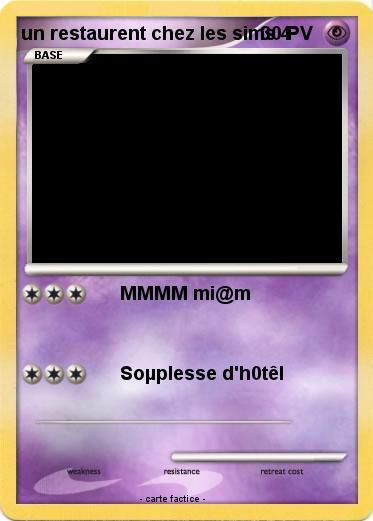 Pokemon un restaurent chez les sims 4