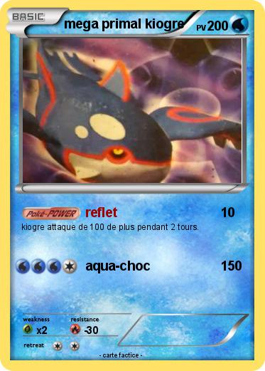 Pokemon mega primal kiogre