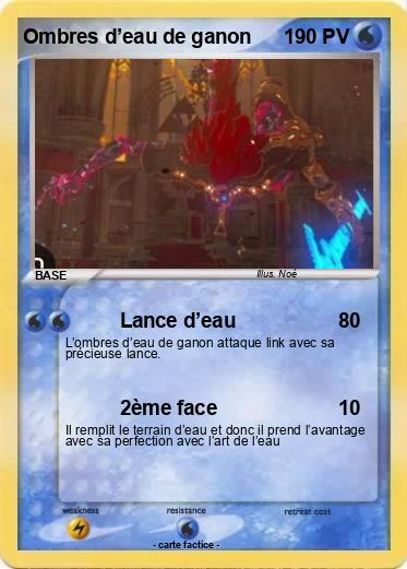 Pokemon Ombres d’eau de ganon