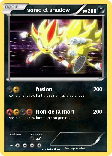 Pokemon sonic et shadow
