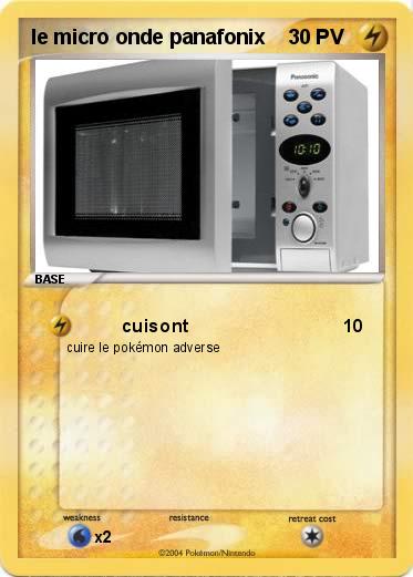 Pokemon le micro onde panafonix
