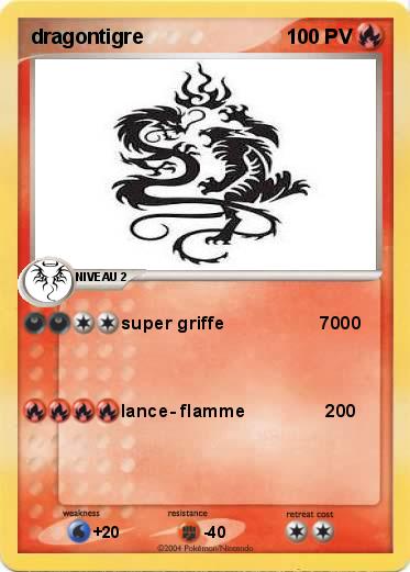 Pokemon dragontigre     