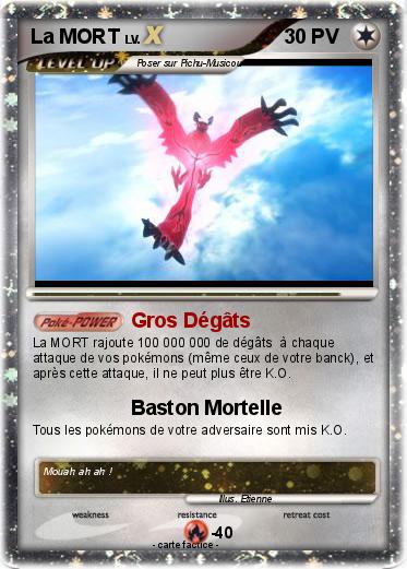Pokemon La MORT