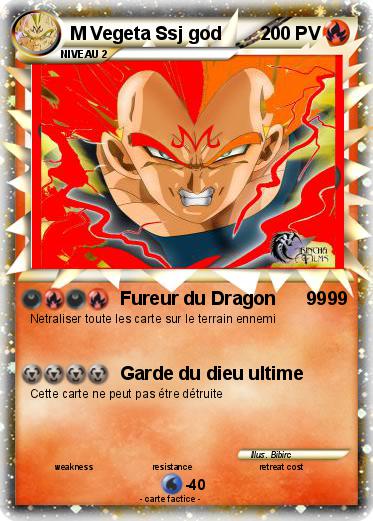Pokemon M Vegeta Ssj god